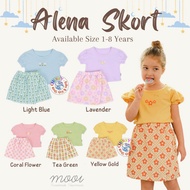 Mooi Alena Skort Set 1-5 Years Old Short Suit Skort Girls CBKS
