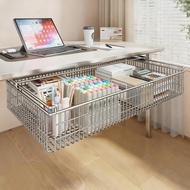 [in stock] Under-desk storage rack, hanging storage basket for office desk, drawer-style office supp