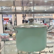 9 Imported variants of two-handled color pans 22 CM XCS-8013-22