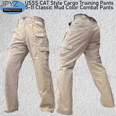 USSS CAT Style Cargo Training Pants 5-11 Classic Mud Color Combat Pants