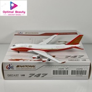 JC wings LH4278 1: 400 National Airlines B747-400F N936CA Alloy Aircraft Model
