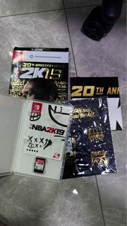 Switch NBA 2k19 20週年限定全套 任天堂Game遊戲