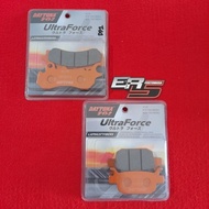 FRONT + REAR BRAKE PADS DAYTONA PCX 150 CBS ADV 150 CBS PCX 160 CBS ADV 160 CBS LAPINUS FIBERS