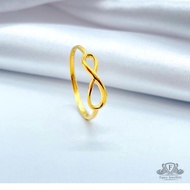 Fancy Jewellery Emas 916 Cincin Infinity Emas 916 tulen Bajet Emas 916