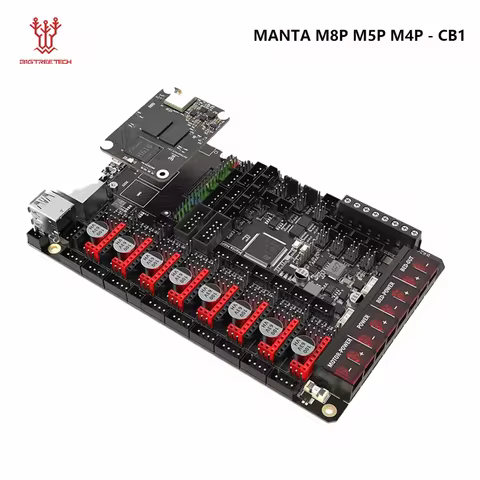 BIGTREETECH MANTA M8P M5P M4P Motherboard 32bit Klipper Marlin VS Raspberry Pi CM4 For Voron Ender 3