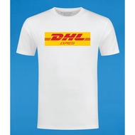 DHL EXPRESS T-SHIRT WHITE COTTON AND MICROFIBER