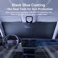 Baseus GoTrip DT1 Car Windshield Sunshade Cluster Black  18°C Cooler UV Protection more than 99.95% 