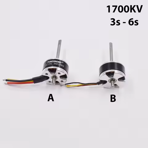 3S-6S 1700KV Micro 1806 23mm Outer Rotor Brushless Motor DC12V-24V High Speed Aircraft Model Electri