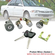 [READY STOCK] Proton Wira Door Key Lock Set Starter Ignition Switch Kunci Pintu (Full Set) (Sedan)