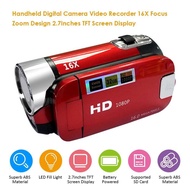 Digital Camera Video Recorder 16X F-ocus Zoom Design 2.7Inches TFT Screen Display Supported S D Card