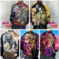 🐧絡繰魂 x JOJO 空条承太郎, Dio, 伊奇, 喬魯諾·喬巴拿, 帝王 迪亞波羅 雙面外套✈️日本代拍/代購🐧龍店