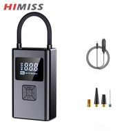 HIMISS Tire Inflator Portable Air Compressor 150PSI Digital Tire Pressure Gauge Air Pump For Motorcy