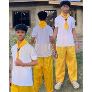 yellow, katipunero buwan ng wika costume for kids - adult