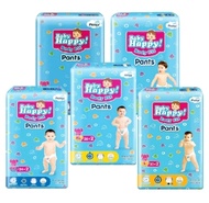 PAMPERS BABY HAPPY FIT PANTS ( S40 / M34 / L30 / XL 26 / XXL 24 )