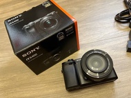 A6400 w kit lens &amp; sony battery charger &amp; spare battery