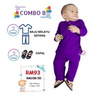BAJU MELAYU BABY + CAPAL SET COMBO B baby boys clothing
