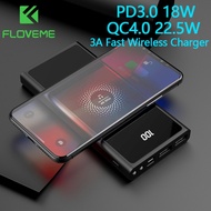 Hi tech♤FLOVEME Power Bank 20000mAh QC4.0  22.5W For iPhone12 Type C PD3.0 18W PoverBank xiaomi 3A F