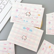 20 Cards Cartoon greeting card Pixel Cat message card Cute gift card Thanksgiving Card Women's day g