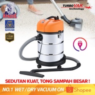 APACHE TurboVAK VC1530 Technology Wet And Dry Vacuum Cleaner Professional Heavy Duty Professional Fo