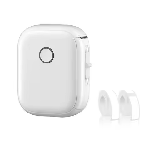 N64R-P12 Label Maker Portable Thermal Sticker Machine Mini Bluetooth Label Printer With 1 Continuous