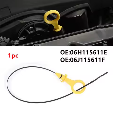 1pc 06H115611E 06J115611F Engine Oil Dipstick For Audi A4 A5 Quattro 2009-2017 Q5 2011-2015 Q3 A3 VW