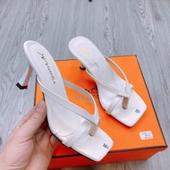 Guốc Cao Gót Xỏ Ngón 5p Quai Mảnh B16