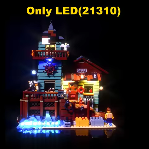 Led Lighting Kit For Lego 21310 Old Fishing Store building block bricks (only light no model)