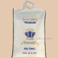 Ihram Almaradja Premium Jumbo Special Adult Fabric/Men's Hajj And Umrah Equipment