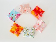 迷你飾品收納袋/水晶手鍊袋/玉鐲袋/Airpods/充電線收納-紅色系