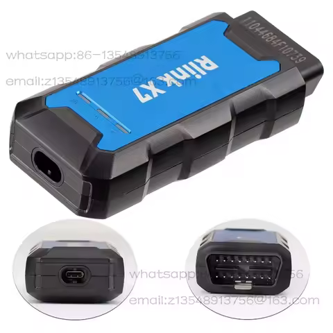Rlink X7 is suitable for full system diagnostics, supporting online ECU and key programming