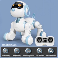 New Funny RC Robot Electronic Dog Stunt Dog Voice Command Touch-Sense Music Song Robot Dog For Boys