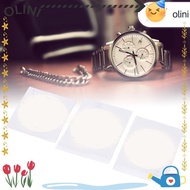 OLINI 3pcs Watch Bezel Ring, Adhesive Strength Transparent Color Ceramic Watch Bezel, Professional 4