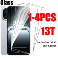 1-4Pcs Tempered Glass For OnePlus 13T 5G Screen Protector One Plus 13 T Oneplus13T 2025 6.32inch Ful