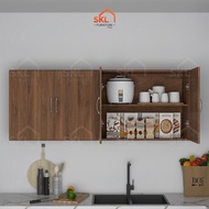 2 doors style kitchen cabinet /wall cabinet hanging /bathroom cabinet /dapur kabinet dinding gantung
