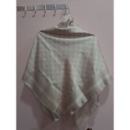 [NEW] Tudung Monogram 50 : Creme Brulee