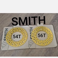 Chainring SMITH bubble 54T and 56T 130 mm CNC Alloy chainringBcd