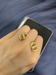 Dior 耳環 earrings Chanel Hermes lv Gucci Loewe celine