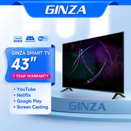 GINZA Android TV 43 Inch Smart TV Powered By Android OS
