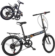 Tricycle Adult Adult Road Racing Bike Mountain Bikes 20in Folding Bikes for Adults 7 Speed City Folding Compact Bike Bicycle Urban Commuter