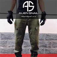 Alien Snail Motorcycle Cycling Pants Retro Casual Men's Shock-resistant Windproof Rider Motorcycle P