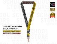 UST Reversible ART Lanyard - Back to Back - UST Growling Tigers Lanyard ID Lace - University of Sant