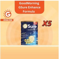 (5 tin) Good Morning GSure G Sure Plant-Based Complete Nutrition Beverage 850g