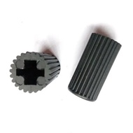 12.23 Wheelchair Accessories Wheelchair Brake Cover Brake Pad Brake Rubber Cover Cylindrical Hand Brake Hand Brake Cover