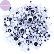 Alittlesetrtop Self-adhesive mixed eyes for toys doll googly wiggly eyes diy accessories SG