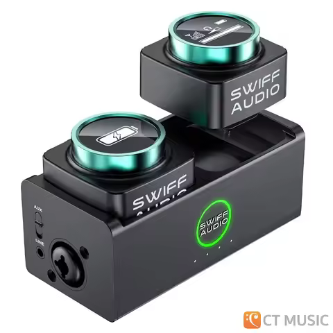 Swiff Audio WX510 5.8GHz One to two wireless monitoring earphones for guitar recording studio live s