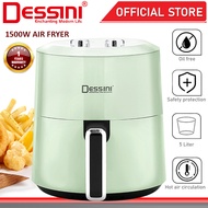 DESSINI ITALY 5L Electric Air Fryer Convection Oven Toaster Timer Oil Free Roaster Breakfast Machine