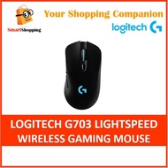 Logitech G703 LightSpeed Wireless Gaming Mouse RGB Lighting 2 Year Singapore Warranty 910-005642