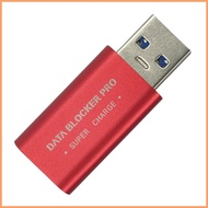Data Blocker Aluminum Alloy Shell Data Blocker Stable Adapter Fast Charging Long-Lasting Protector f
