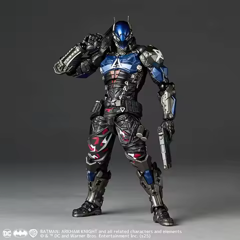 Original Kaiyodo Revoltech Amazing Yamaguchi Batman Arkham Knight Ver 1.5 In Stock Anime Action Coll