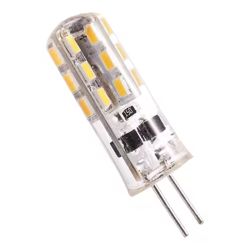 AA49 20X G4 LED Spot Light Bulb Lamp 1.5W 24 SMD 3014 Warm White 12V DC